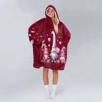 Load image into Gallery viewer, Gnomies Blanket Hoodie
