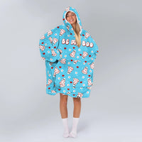 Load image into Gallery viewer, Be My Boo Blanket Hoodie
