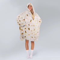 Load image into Gallery viewer, Burritos Tortilla Blanket Hoodie
