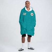 Load image into Gallery viewer, Miami Football Blanket Hoodie
