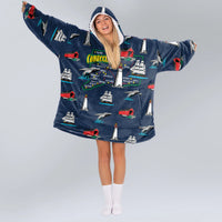 Load image into Gallery viewer, Connecticut Blanket Hoodie
