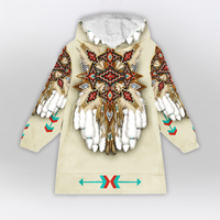 Load image into Gallery viewer, Native American Blanket Hoodie
