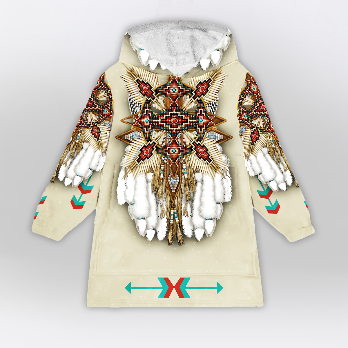 Native American Blanket Hoodie