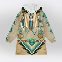 Load image into Gallery viewer, Native American Blanket Hoodie
