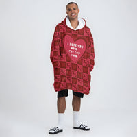 Load image into Gallery viewer, I Love You More Blanket Hoodie
