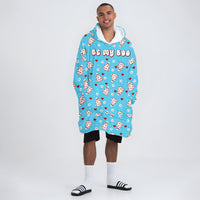Load image into Gallery viewer, Be My Boo Blanket Hoodie
