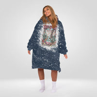 Load image into Gallery viewer, Small Town Guitar Blanket Hoodie
