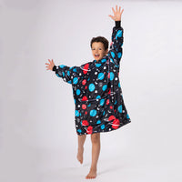 Load image into Gallery viewer, Kids Space Blanket Hoodie
