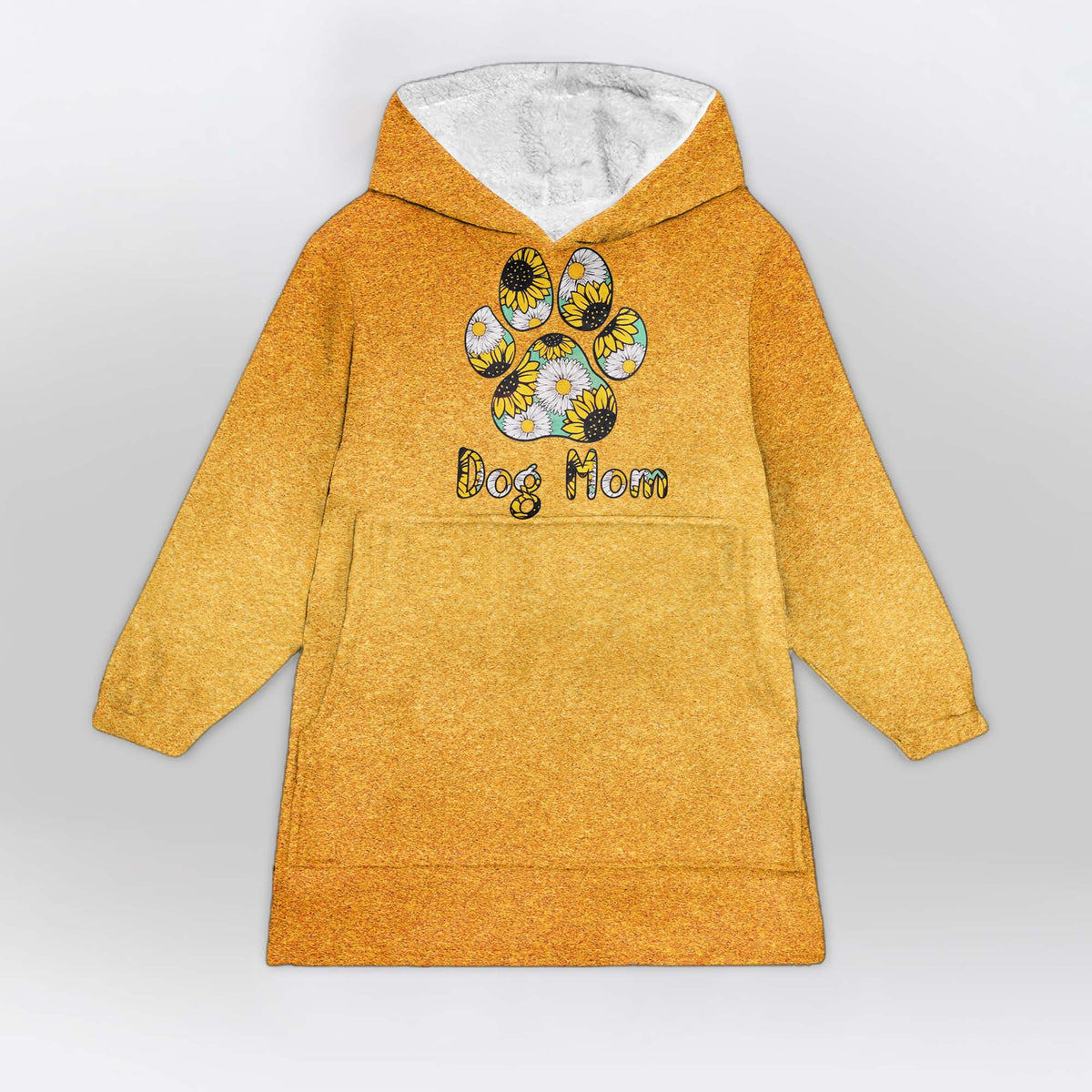 Sunflower Gold - Dog Mom Wearable Blanket