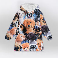 Cute Dogs Dog Mom Wearable Blanket Snug Savvy