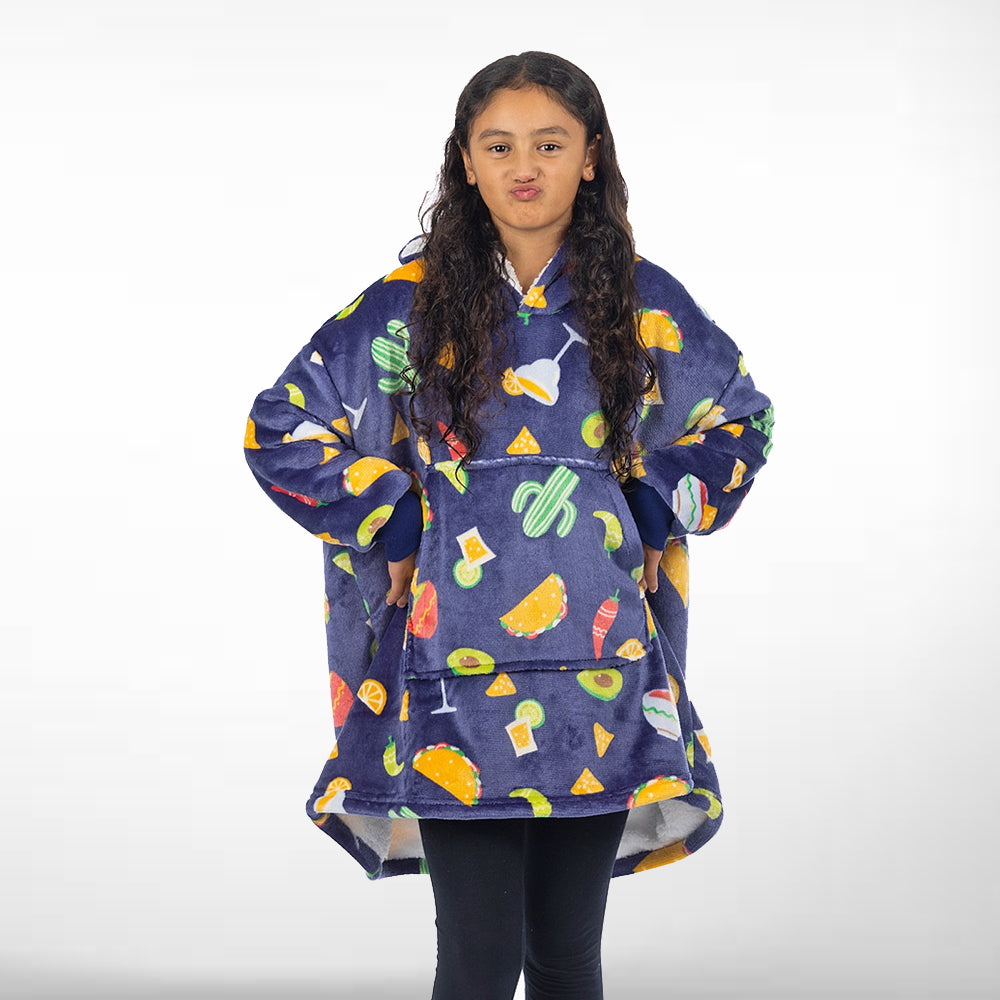 Kids Taco Blanket Hoodie