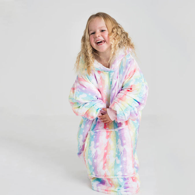 Kids Unicorn Blanket Hoodie