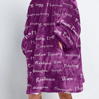 Load image into Gallery viewer, Healing Warm Hugs Caring Gift Blanket Hoodie
