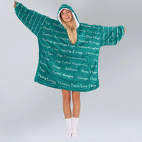 Load image into Gallery viewer, Healing Warm Hugs Caring Gift Blanket Hoodie
