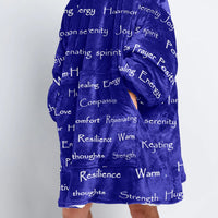 Load image into Gallery viewer, Healing Warm Hugs Caring Gift Blanket Hoodie
