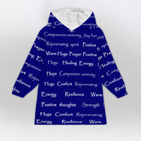 Load image into Gallery viewer, Healing Warm Hugs Caring Gift Blanket Hoodie
