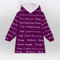 Load image into Gallery viewer, Healing Warm Hugs Caring Gift Blanket Hoodie
