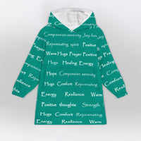 Load image into Gallery viewer, Healing Warm Hugs Caring Gift Blanket Hoodie
