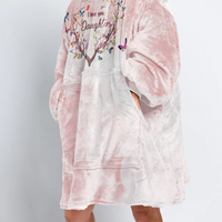 Load image into Gallery viewer, I Love You Daughter Tree - Gifts for Daughter, Daughter Blanket Hoodie from Mom
