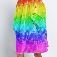 Load image into Gallery viewer, Pride Rainbow Blanket Hoodie - Pride Gifts
